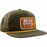 Бейсболка Buck Vintage Logo, зеленая купить в Саранске