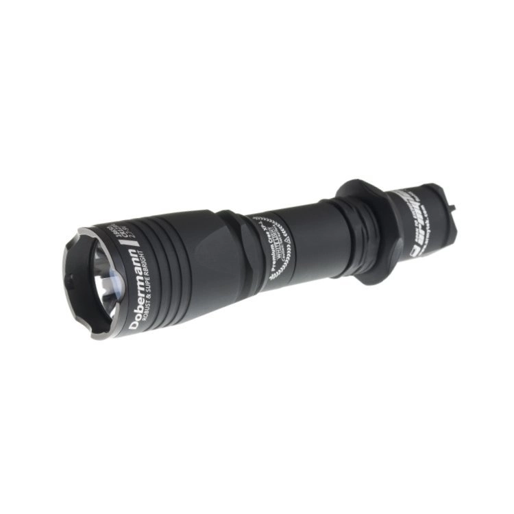 Фонарь светодиодный тактический Armytek Dobermann XP-E2, 240 лм, зеленый свет, аккумулятор