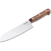 Кухонный нож Boker Cottage-Craft Santoku, сталь С75, рукоять дерево купить в Саранске