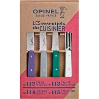 Набор ножей Opinel Les Essentiels Art deco, нержавеющая сталь, (4 шт) купить в Саранске