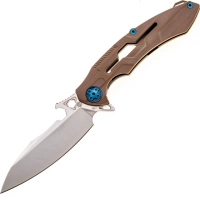 Нож складной Rikeknife M3 Brown, сталь 154CM, рукоять титан/G10 купить в Саранске