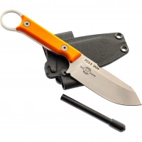 Нож White River FIRECRAFT 3.5 Pro StoneWash, сталь CPM S35VN, рукоять G10 оранжевая купить в Саранске