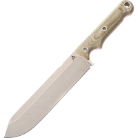 Нож White River FIRECRAFT 7 StoneWash, сталь CPM S35VN, рукоять серо-зеленая микарта, чехол Kydex купить в Саранске