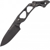 Шейный нож Cormorant Apex Blackwash Realsteel, сталь 14C28N, рукоять карбон купить в Саранске