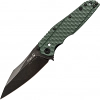 Складной нож TASKnives SPITFIRE, сталь D2 Black Stonewash, зеленый (уценка) купить в Саранске